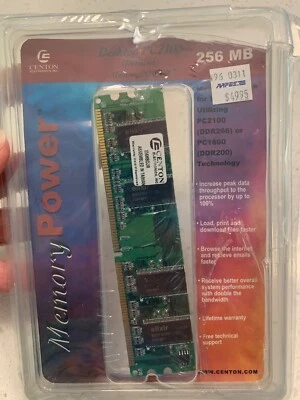Centon 256MB PC2100 / PC1600 Memory Card 256MBDDR - Image 1 of 4