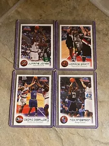 1999-00 Fleer Focus Basketball Emerald Parallel Lot (x4) - Picture 1 of 2