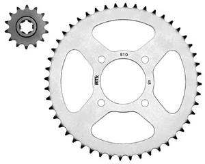 Hyosung XRX125SM sprocket set (2007-2014 ) 14t front, 48t rear, 428 pitch - Picture 1 of 1