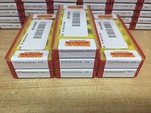 Authentic RCGX 06 02 M0 AL H10 SANDVIK INSERT - Foto 1 di 1