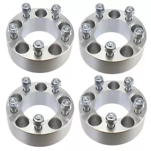 4pcs 50mm Wheel Spacers Hubcentric Adapters Fits Jeep Grand Cherokee WJ WK 2" - Picture 1 of 3