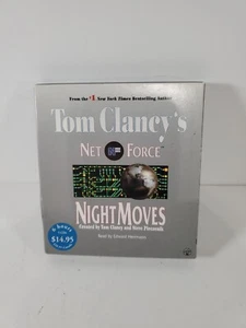 Tom Clancy's Net Force Night Moves Audiobook 5 CD's 6 Hours Abridged - Picture 1 of 12