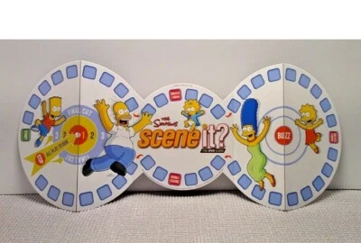 2009 The Simpsons SCENE IT? Trivia Game Replacement Game Board - Image 1 of 3