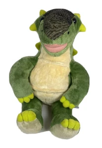 Peluche de dinosaurio verde retirado BAB Ankylosaurus Build A Bear 18" - Imagen 1 de 4