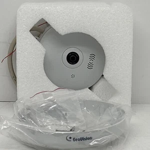 GeoVision GV-FE521 5MP Outdoor Fisheye IP Security Camera Hemispheric 360° - NEW - Picture 1 of 6