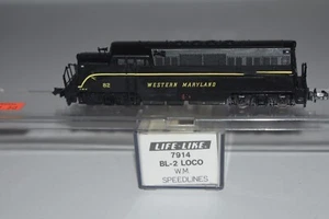 Locomotora diésel BL-2 Western Maryland realista escala N 82 C50827 - Imagen 1 de 2