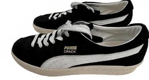 Zapatillas bajas PUMA CRACK Heritage negras blancas US8 JP26 cm hechas en Rumania - Imagen 1 de 7