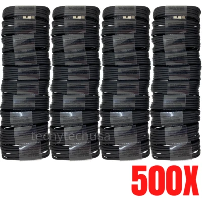 批发散装 C 型 USB-C 电缆 快速充电器线 适用于三星 S8/9 S10 S20 批量 — 第 1/4 张图片