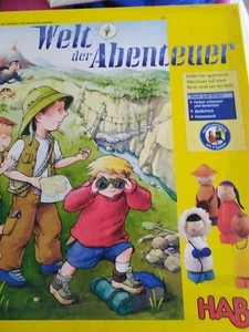 Haba-Spiel "Welt der Abenteuer", Spielesammlung für 2-4 Personen - Bild 1 von 3