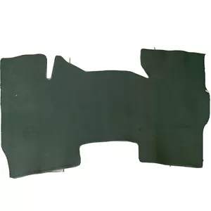 19855-1970 Chevrolet factory dark green front floor mat #994299 - Picture 1 of 3