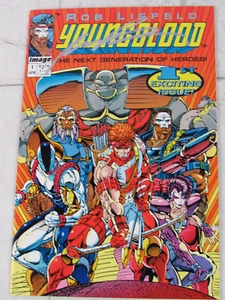 Youngblood #1 Apr. 1992 Image Comics Signed by Rob Liefeld - Picture 1 of 3
