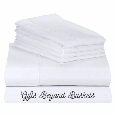 Bamboo Elegance 2200 Series 6 pc 18" Deep Pocket Sheet Sets  Soft, 30 Colors - Image 1 of 3