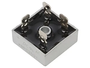 KBPC2501 Brückengleichrichter: einphasig : 100V If: 25A Ifsm: 400A DC COMPONENTS - Picture 1 of 1