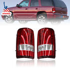 Tail Lights Rear Brake Lamps Red For 00-06 Chevy Tahoe Suburban GMC Yukon Denali
