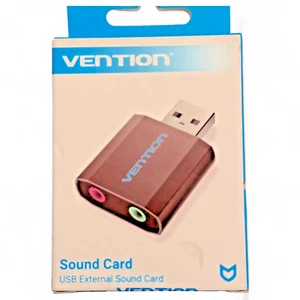 Venton External Virtual USB Channels Stereo Sound Card Audio Adaptor Converter - Picture 1 of 2