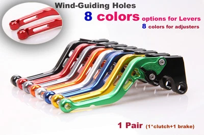 Vented Short Brake Clutch Levers For Suzuki GSXR 1100 (1989-1998)/Katana/RF900R — 第 1/4 张图片