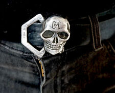 Blackbeards Belt Buckle, Solid 925 Sterling Silver, Handmade, By Clovis