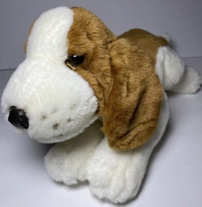 Basset Hound Beagle Plush Dog Animal Alley Toys R Us Stuffed Puppy Toy Brown 13” - Picture 1 of 10