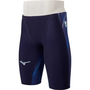 Mizuno Swimsuit N2MB0002 GX Sonic V MR Half Spats Swimming Aurora Blue FedEx - Picture 1 of 11