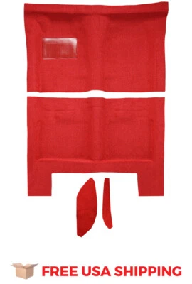 FITS 1966-1967 Dodge Charger Auto with Console Strips Pass Area Loop Carpet Foto 1 de 3