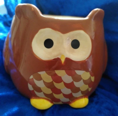 Taza de búho artesanal de cocina Foto 1 de 4