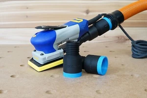 Adaptador de manguera de aspiradora de tienda de 1-1/4" para lijadora Ekasand - Imagen 1 de 4