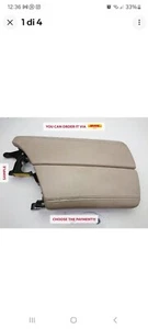 Bmw Originale 520- F10 F11 Centrale Anteriore Bracciolo Beige Dakota Rhd 9216873 - Foto 1 di 4