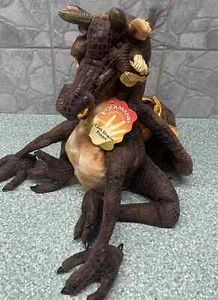 Org. Folkmanis Handpuppe "Earth Dragon Puppet", Erddrache - Bild 1 von 3