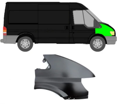 Guardabarros Para Ford Transit 2000 - 2006 Delante Derecho - Imagen 1 de 3