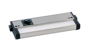 Satin Nickel LED Under Cabinet from the CounterMax 5K Collection - Picture 1 of 4