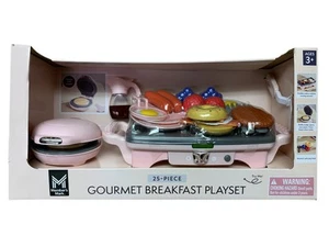 Member's Mark 25-Piece Gourmet Breakfast Cooking Playset for Kids, Pink - Picture 1 of 3