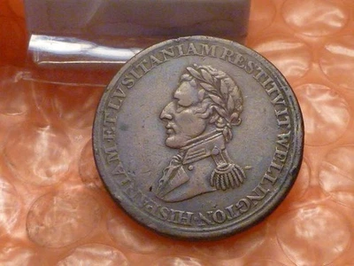 1812 Cuidad Salamanca Wellington Canada Token Breton 987 Has Detail #1 - Image 1 of 2