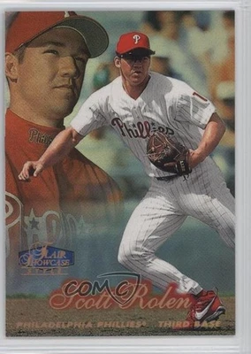 1998 Flair Showcase Row 2 Scott Rolen #20 HOF - Image 1 of 2