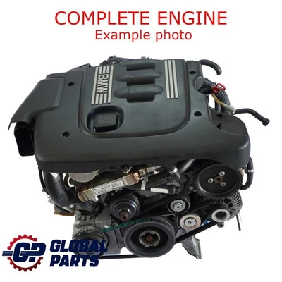 BMW E60 E61 520d Diesel M47N2 163HP Bare Engine 204D4 with 57k miles, WARRANTY - Image 1 of 4
