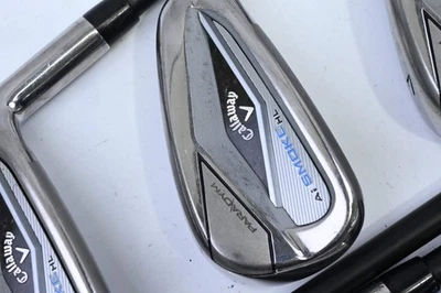Callaway Paradym Ai Smoke HL Irons / 5-PW+SW / Regular Flex Project X Cypher 60 - Image 1 of 4