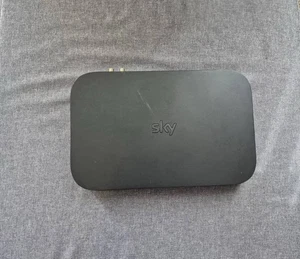 SKY Q 1TB Unit With Power Cable + HDMI Cable + Remote With Remote Cover Used - Picture 1 of 6