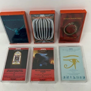 5 THE ALAN PARSONS PROJECT Cassette Tapes Lot EYE IN THE SKY Pyramid Vulture - Picture 1 of 6