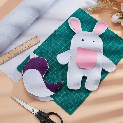 Filzrolle 10ft große weiße Stoffbahn Bastelvlies Stoffe handwerk - Bild 1 von 4