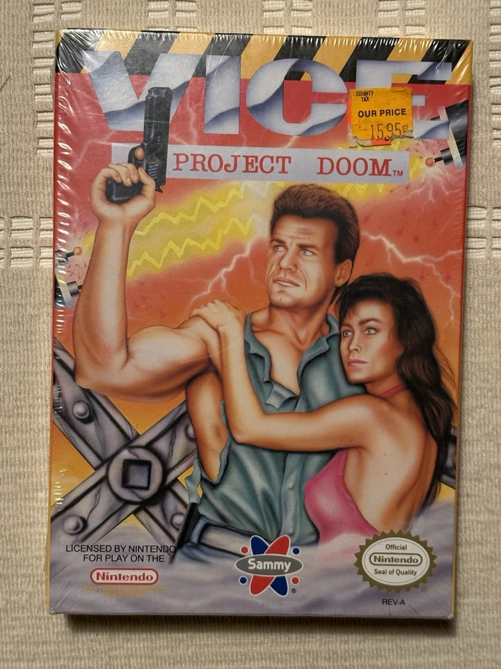 Vice Project Doom NES Brand New Factory Sealed! - Image 1 of 4