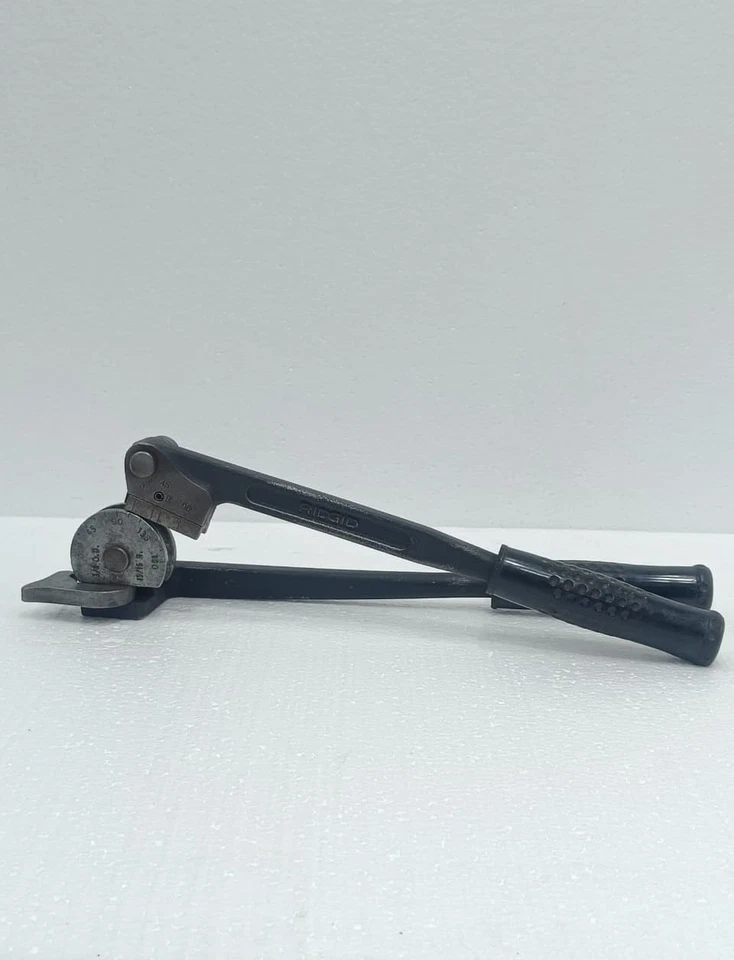 RIDGID 406 LEVER TUBE BENDER 3/8" OD 15/16" RADIUS ACCURATE BENDING TOOL USA - Image 1 of 4