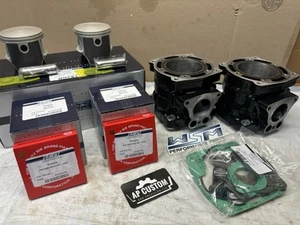 Polaris SLTH SLH SLT 700 Top End Rebuild Kit Cylinder 3021019 Piston 99-04 #139 - Picture 1 of 13