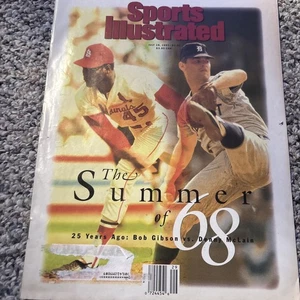 Sports Illustrated 7/19/1993, "Summer Of '68": Gibson & McLain On Cover - Picture 1 of 6