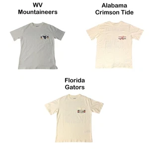 NCAA Women's Chest Pocket Short Sleeve Graphic Print T-Shirt - Picture 1 of 9