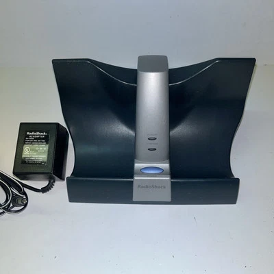 CARGADOR DE TELÉFONO INALÁMBRICO Radio Shack y adaptador de CA cable de enchufe 33-1196 Foto 1 de 4