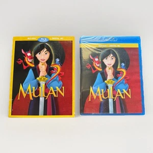 Disney Mulan Animated Blu-Ray + Digital HD with Slipcase Brand New Sealed - Picture 1 of 4