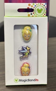 NEU Disney World Parks Peter Pan TINKERBELL MagicBandits MAGIC BAND 3-teiliges Set - Bild 1 von 11