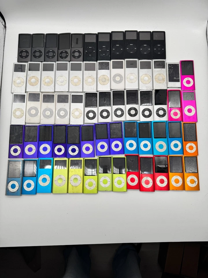 63x Apple iPod Nano Defekt Ungeprüft Untested Not Tested Konvult Sammlung mixed - Bild 1 von 4