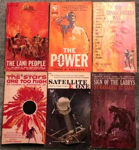 Vintage Bantam Sci Fi novels, lot of 6, The Lani People, The Power - Imagen 1 de 4