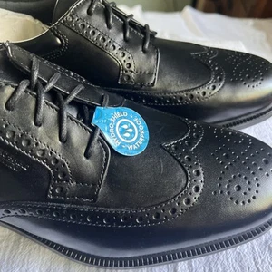 NEW Rockport Mens Hydro-Shield Oxford Leather Wing Tip Size 10M In Box - Picture 1 of 13