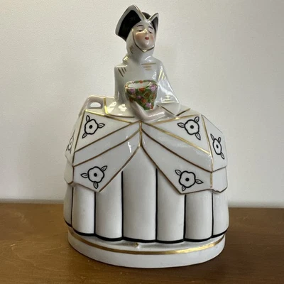 Venetian Perfume Lamp Art Deco Figurine  - Image 1 of 4